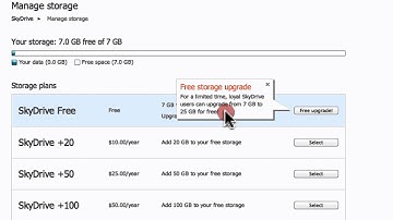 Free 25 Gig Cloud Hosting With Microsoft SkyDrive If You Act Now