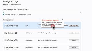 Free 25 Gig Cloud Hosting With Microsoft SkyDrive If You Act Now