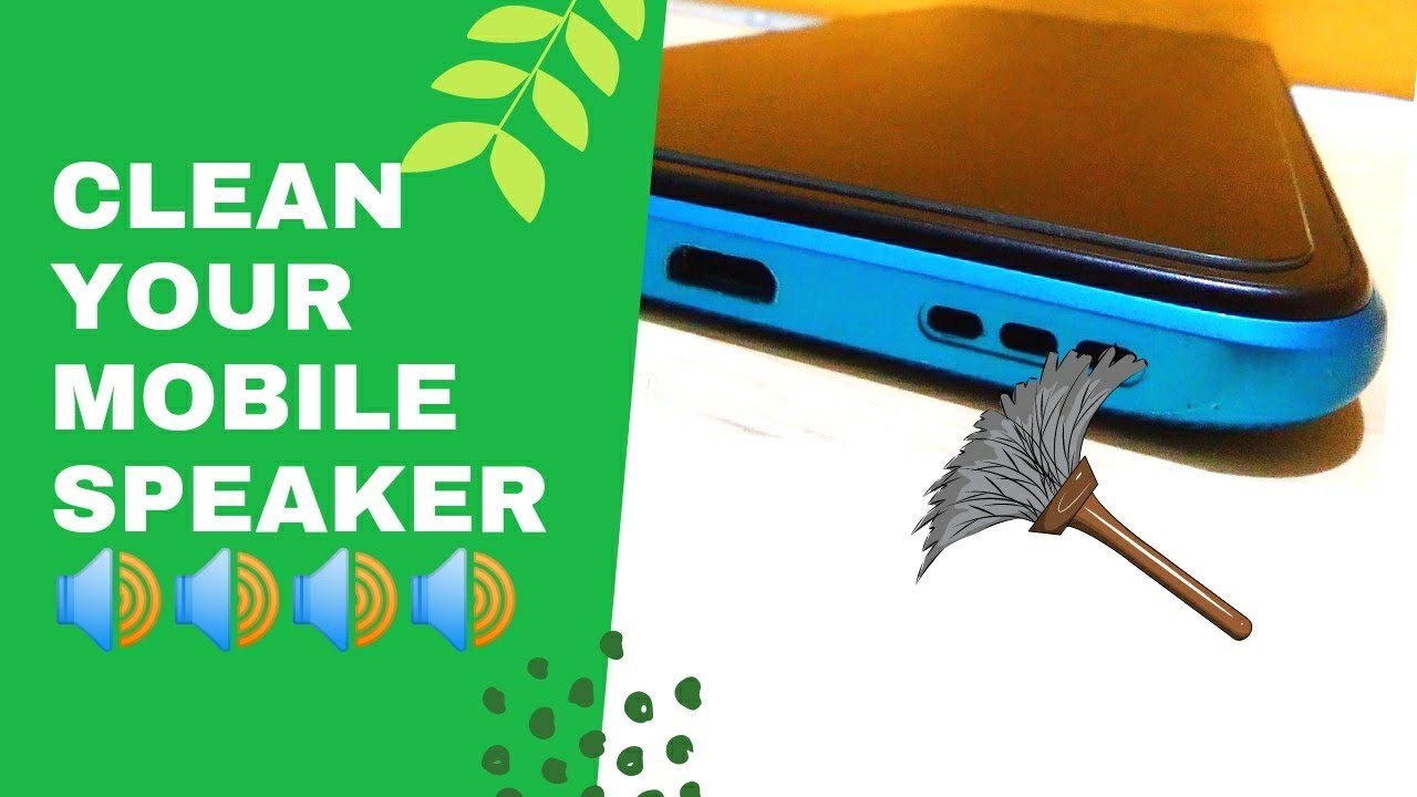 How to clean Mobile speaker 🔊🔊🔊🔊 - YouTube