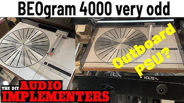 BEOgram 4000 without a onboard transformer....
