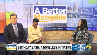'Birthday Bash' giveaway and celebration to support homeless in Downtown Memphis