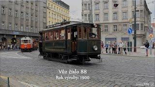 140 let MHD v Praze: Tramvajový průvod Prahou 20.9.2015
