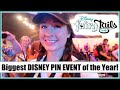 DISNEY FAIRYTAILS PIN EVENT! 2019 Epcot Disney Pin Trading Event Vlog!