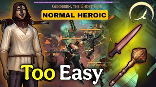 Grim Soul Survival - Too Easy To kill Gundbern , Ghost King | Normal And Heroic Mode  screenshot 5