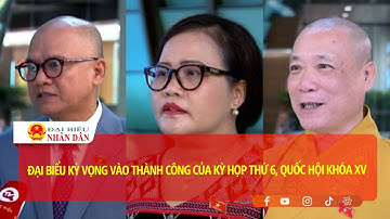 Đại biểu kỳ vọng vào thành công của Kỳ họp thứ 6, Quốc hội Khóa XV | Báo Đại biểu Nhân dân