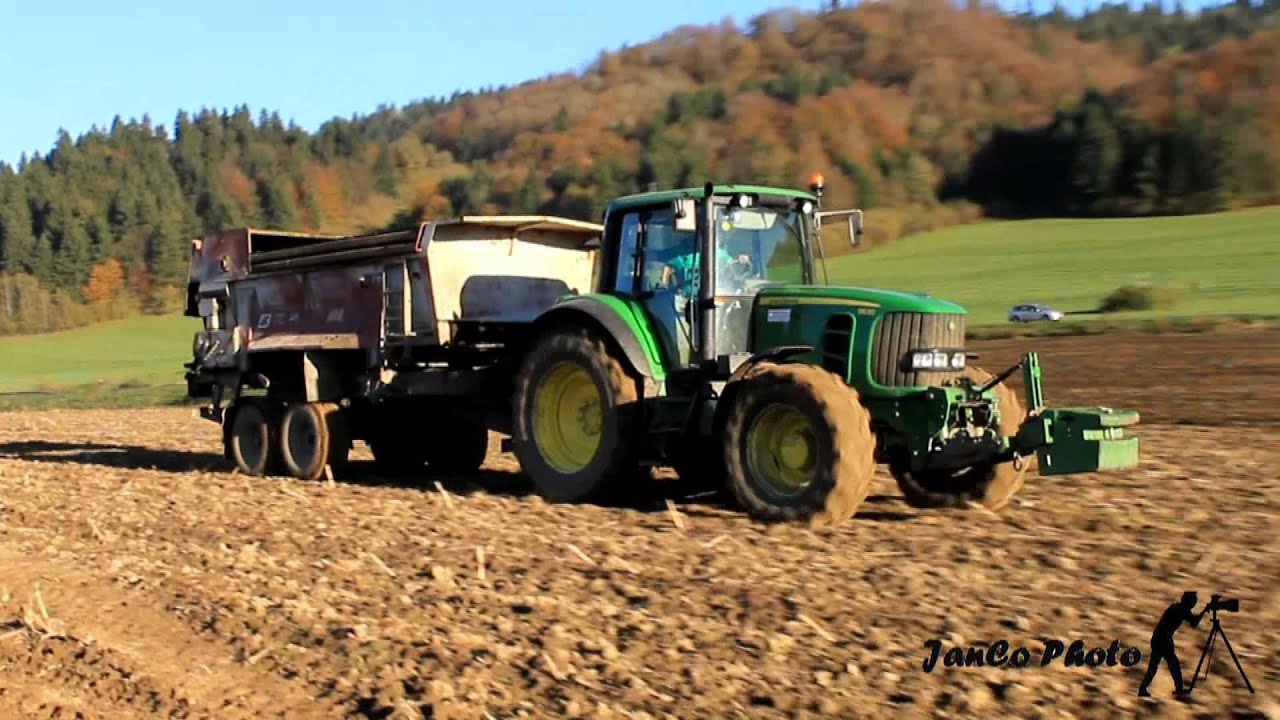 Hnojenie *2014* John Deere, Zetor, Škoda & FullHD