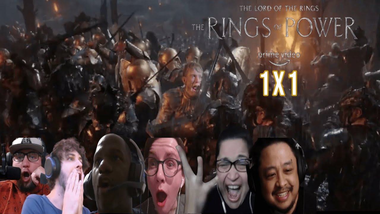 THE RINGS OF POWER Episode 1 "A Shadow of the Past" REACTION! | 1x1 The ...