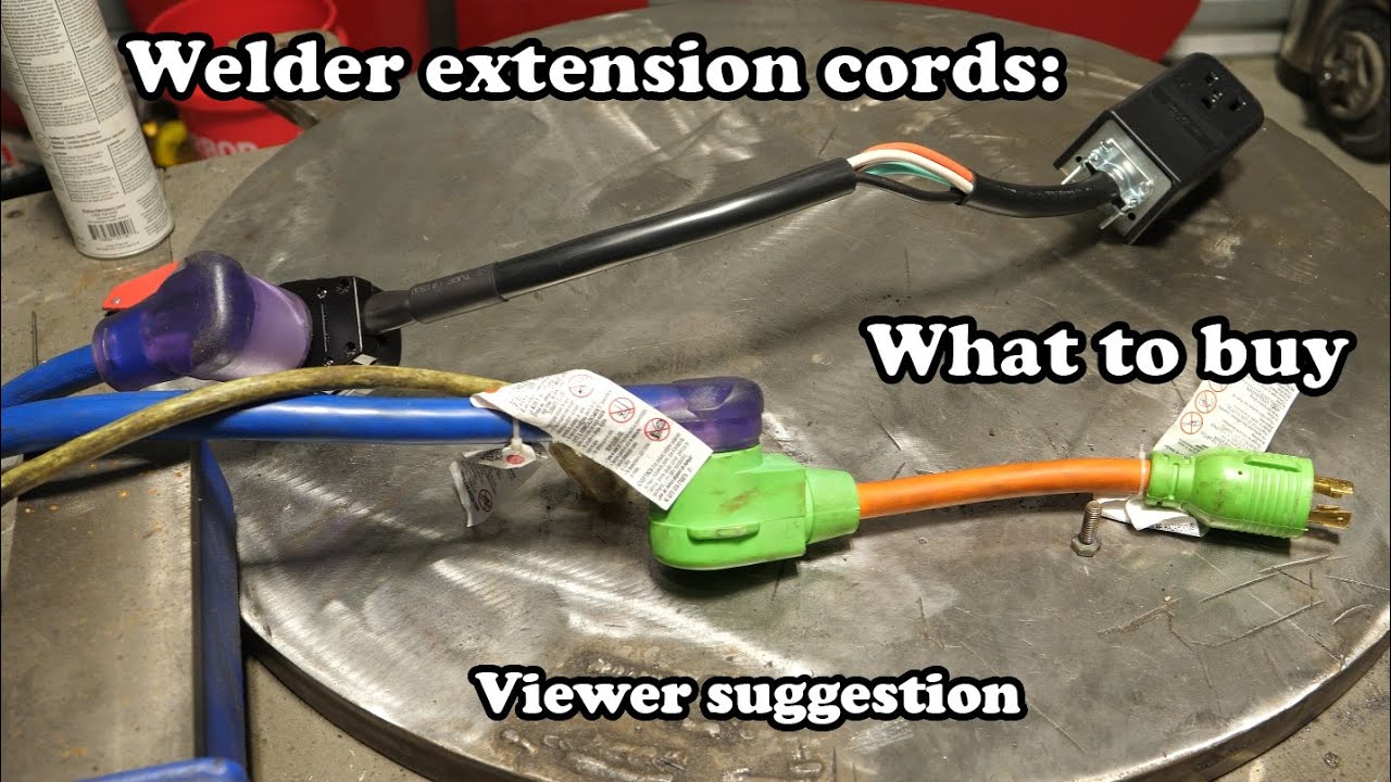 All about welder extension cords (viewer request) 