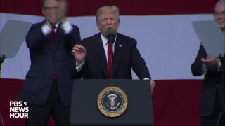 President Trump addresses Boy Scouts at annual jamboree