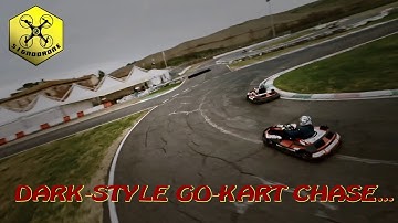 GO-KART CHASE WITH FPV DRONE  #fpvdronechase  #kartodromo #fpckartchase