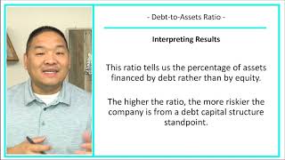 Financial Accounting - Lesson 10.14 - Ratio Analysis - Debt to Asset Ratio