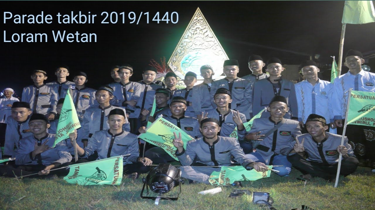 PARADE TAKBIR DESA LORAM WETAN