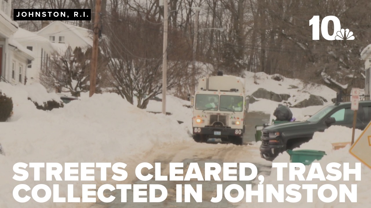 Johnston clears roads, begins trash pickup after blizzard