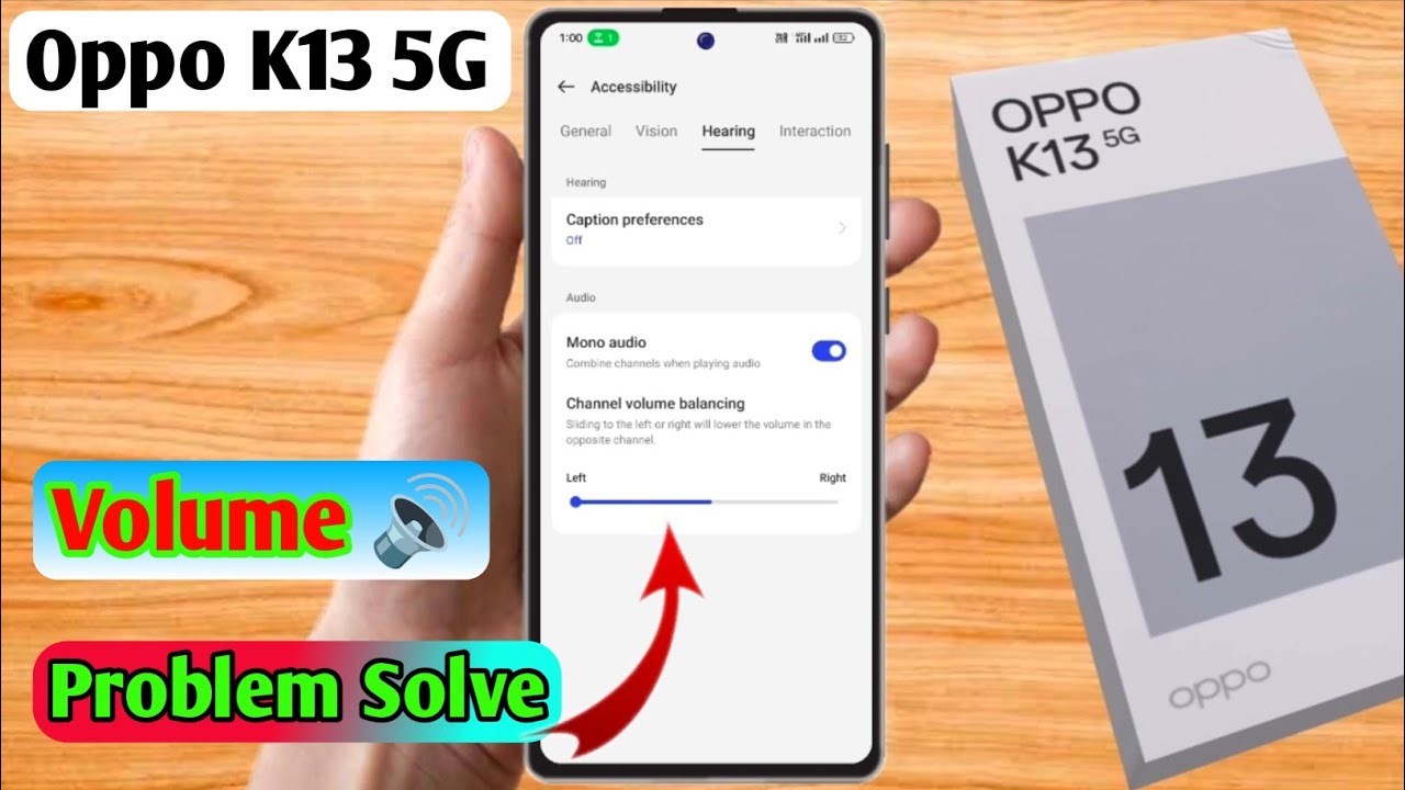 oppo k13 5g me volume kaise badhaye, oppo k13 5g volume problem