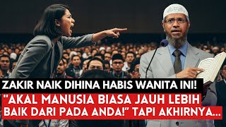 Download Lagu ZAKIR NAIK Dihina Habis Wanita Ini! \ MP3
