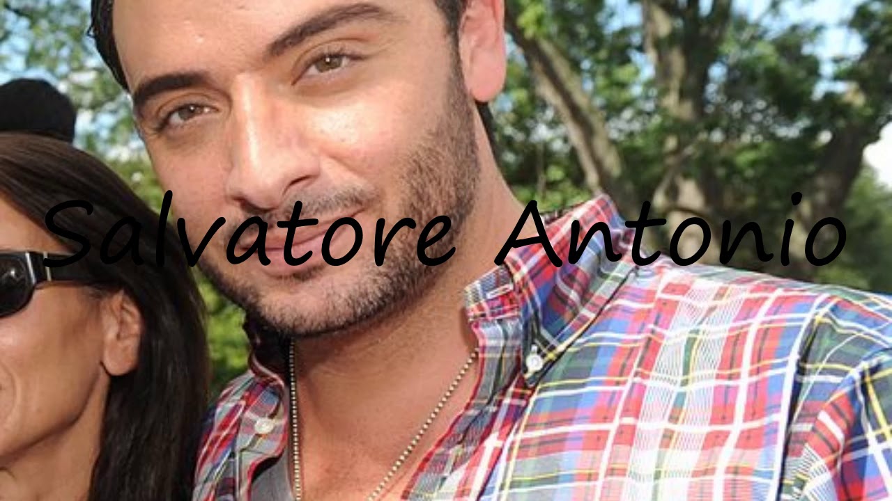 How To Pronounce Salvatore Antonio YouTube