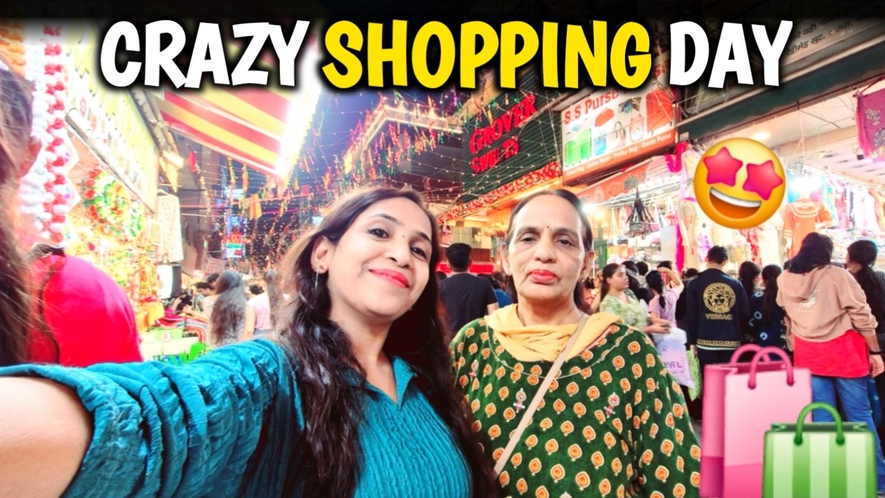 Famous Local Market in Delhi Shopping 🛍 Har Maal 5 Rs.🤩🎉 | Tilak Nagar Market