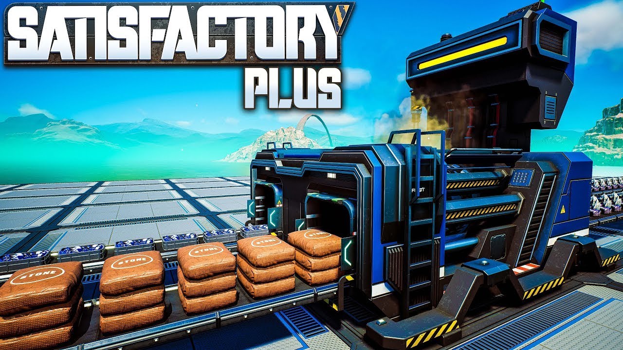 Satisfactory Plus Прохождение #2 - YouTube