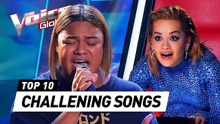 HARDEST SONGS to sing in The Blind Auditions on The Voice image