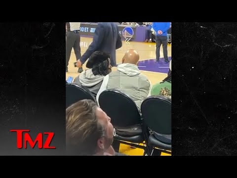 Jennifer Hudson Holding Hands With Common At Lakers Game | Tmz