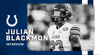 Information Julian Blackmon Loves the Belief Colts Have in Him | 2020 Colts Draft Update
