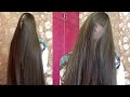 RealRapunzels | Extreme Hair Play in Front of Her Face (preview)