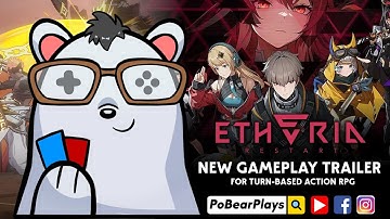 Etheria: Restart is a new turn-based sci-fi RPG for PC and mobile! With cyberpunk influences!