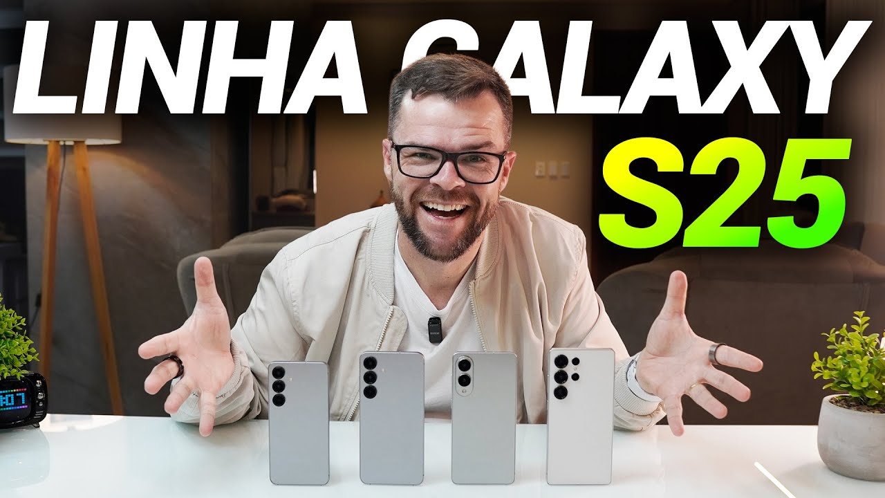 Qual é o melhor Galaxy S25? Testei todos