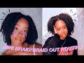 my mini braid/braid out routine | Kait &amp; Kat