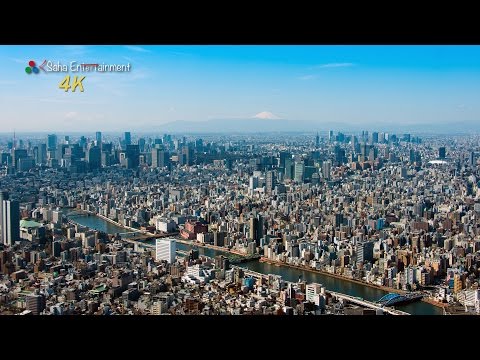 [4K] 東京スカイツリー絶景展望デッキからの眺め Tokyo Skytree Observation Decks Amazing View