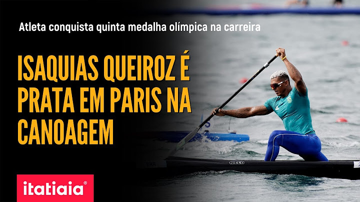 EM RETA FINAL EMOCIONANTE EM PARIS, ISAQUIAS QUEIROZ CONQUISTA MEDALHA  DE PRATA NA CANOAGEM