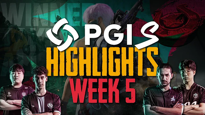 PUBG ESPORTS: BEST MOMENTS OF "PGI.S Week 5" | EXTREME SKILL | FUNNY SITUATIONS