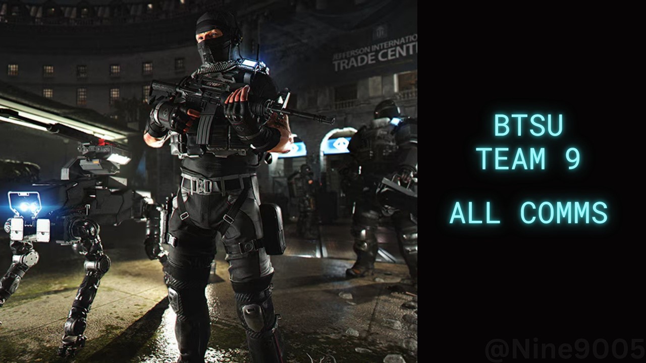 BTSU Team 9 All Comms from Retaliation mode | Division 2 Y8S1 - YouTube