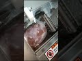 Нарізка замороженого м&#39;яса слайсом #shorts