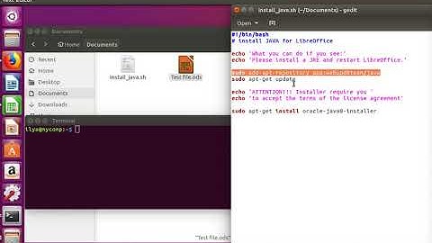 Установка пакетов JAVA на Ubuntu.