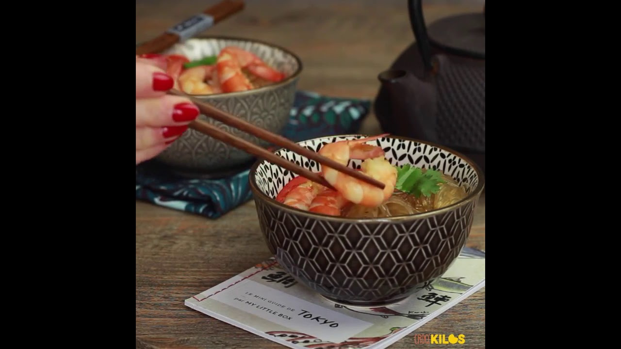 Bouillon Thaï aux crevettes Croq'Kilos YouTube
