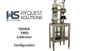 TB340A TBRG Calibrator - Configuration