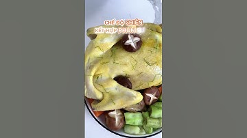 Làm gà hấp mướp với nồi chiên không dầu US6800 #unie  #us6800 #noichienkhongdau