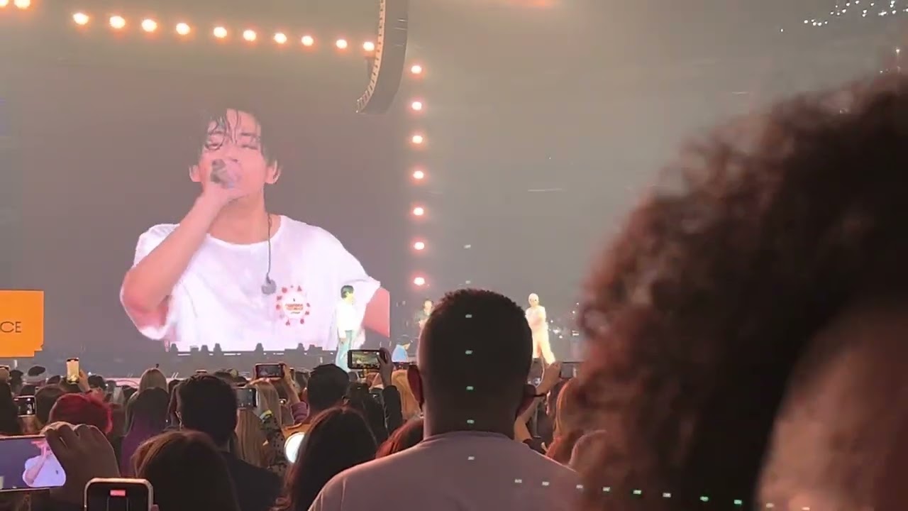 BTS Day 4 - V Ending Ment - Ladies vs Gentlemen - Las Vegas