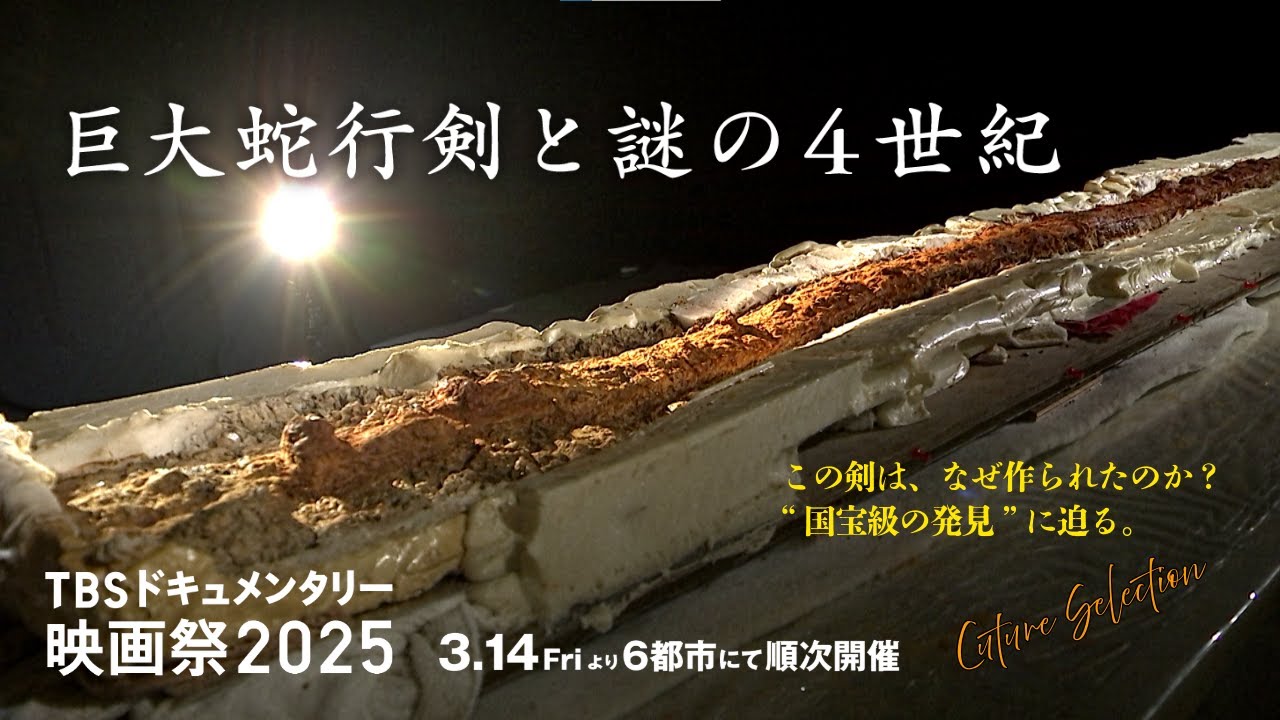 巨大蛇行剣と謎の4世紀 - TBSドキュメンタリー映画祭 2025