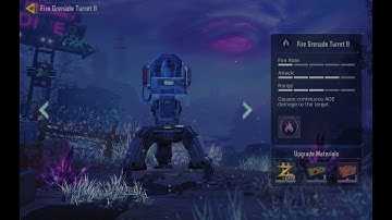 Fire Grenade Turrets II Medium Cut Scene 🤩Damage Race - Undead Siege Casual in ISOLATED🤩