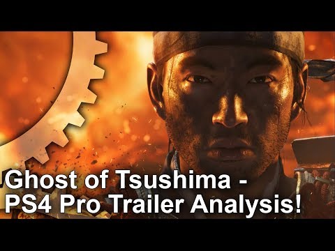 [4K] Ghost of Tsushima PS4 Pro Early Analysis: Gameplay Demo Tech Breakdown!