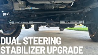 2011-2025 F250 F350 Dual Steering Stabilizer Install