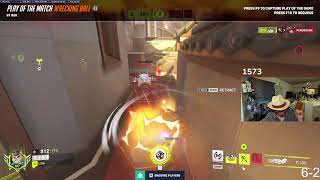 [OW2] センシ変え、頂上目指す、エイムでな