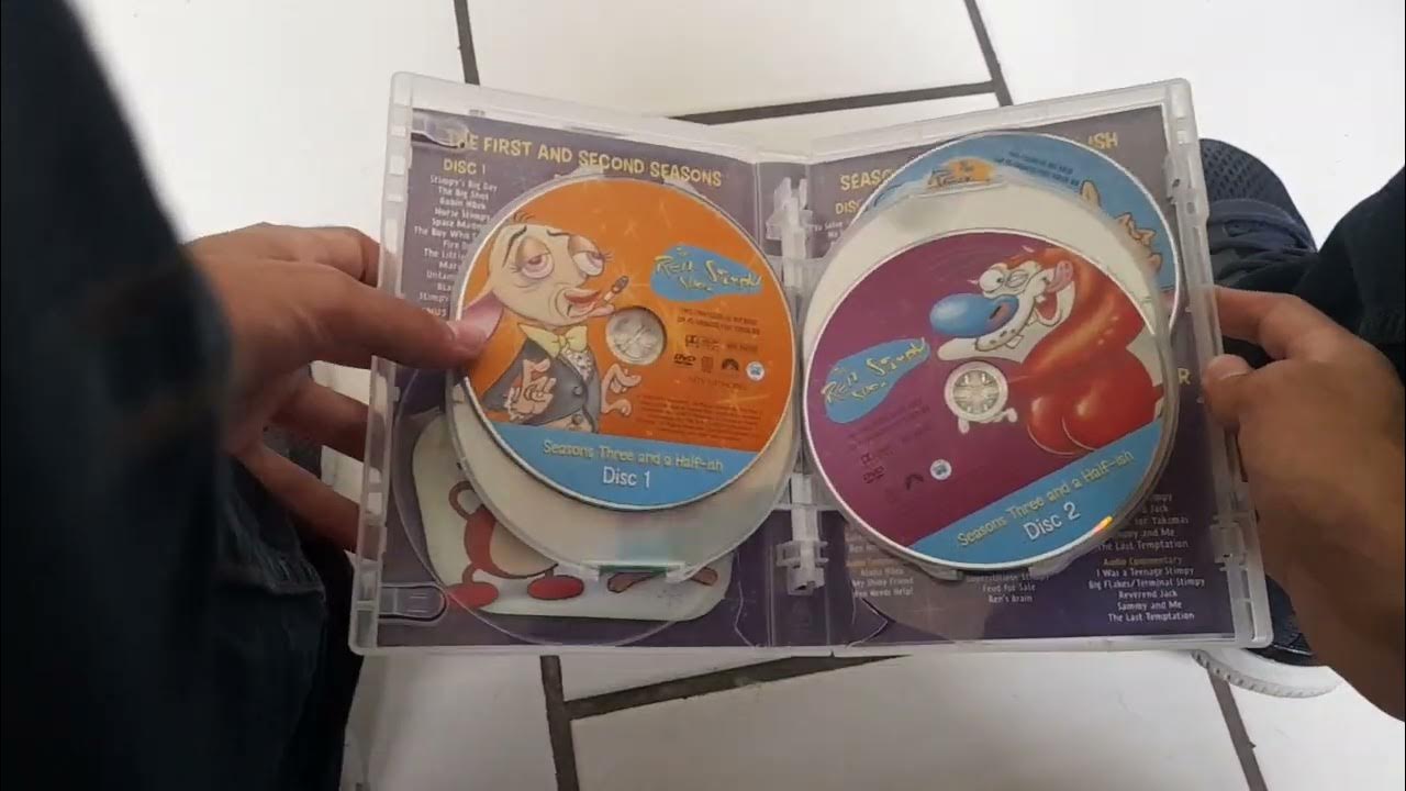 Ren and Stimpy The Almost Complete Series DVD Unboxing YouTube