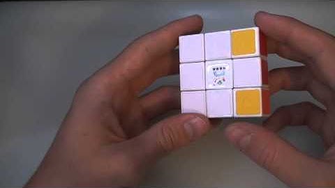How to solve a 3x3x1 Rubik