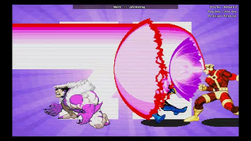 X-men VS Street Fighter - Double Hyper Combo Finish
