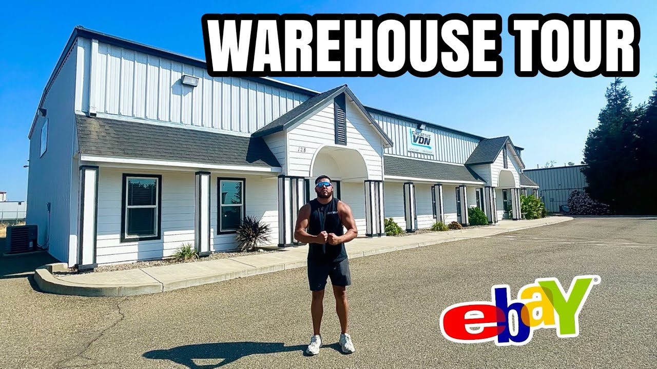 Tour Of My New INSANE Ebay Warehouse - YouTube