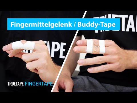 TRUETAPE®: Fingermittelgelenk tapen