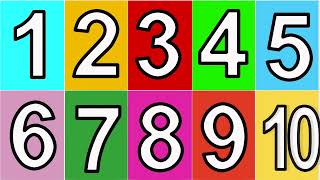 الارقام بالانجليزي | English numbers - من 1  , 2 , 3 , 4, 5 , 6 , 7 , 8 , 9 , 10